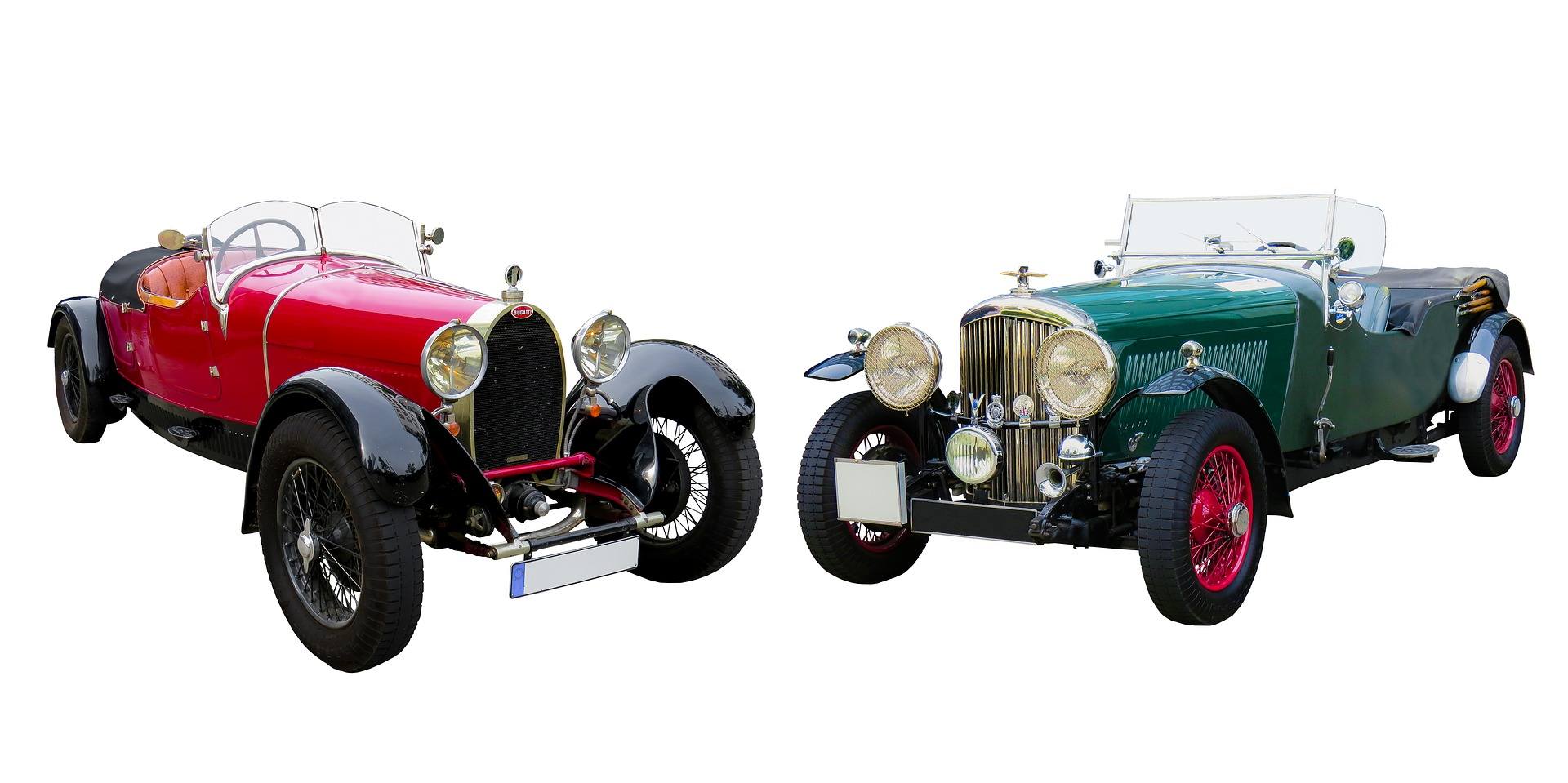 Classic Bentley cars