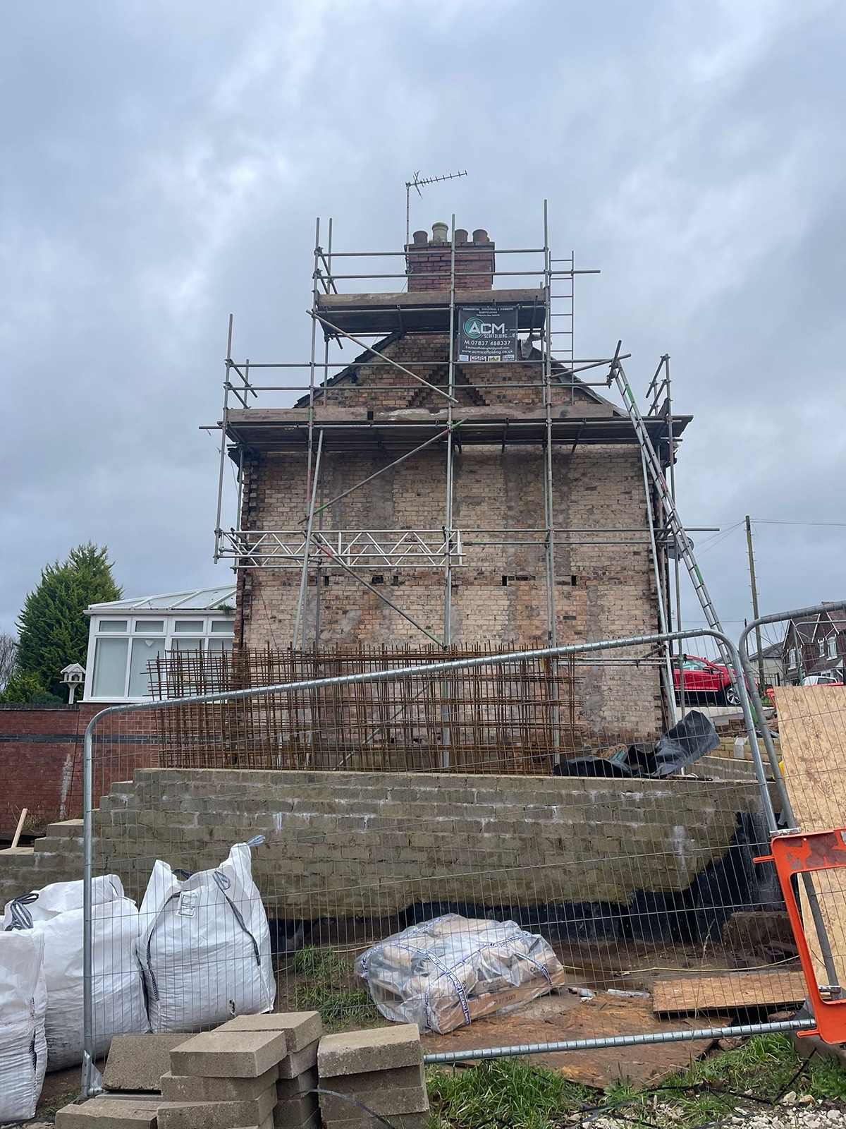 Construction Site Temporary Roof Systems Tamworth, Lichfield, Birmingham