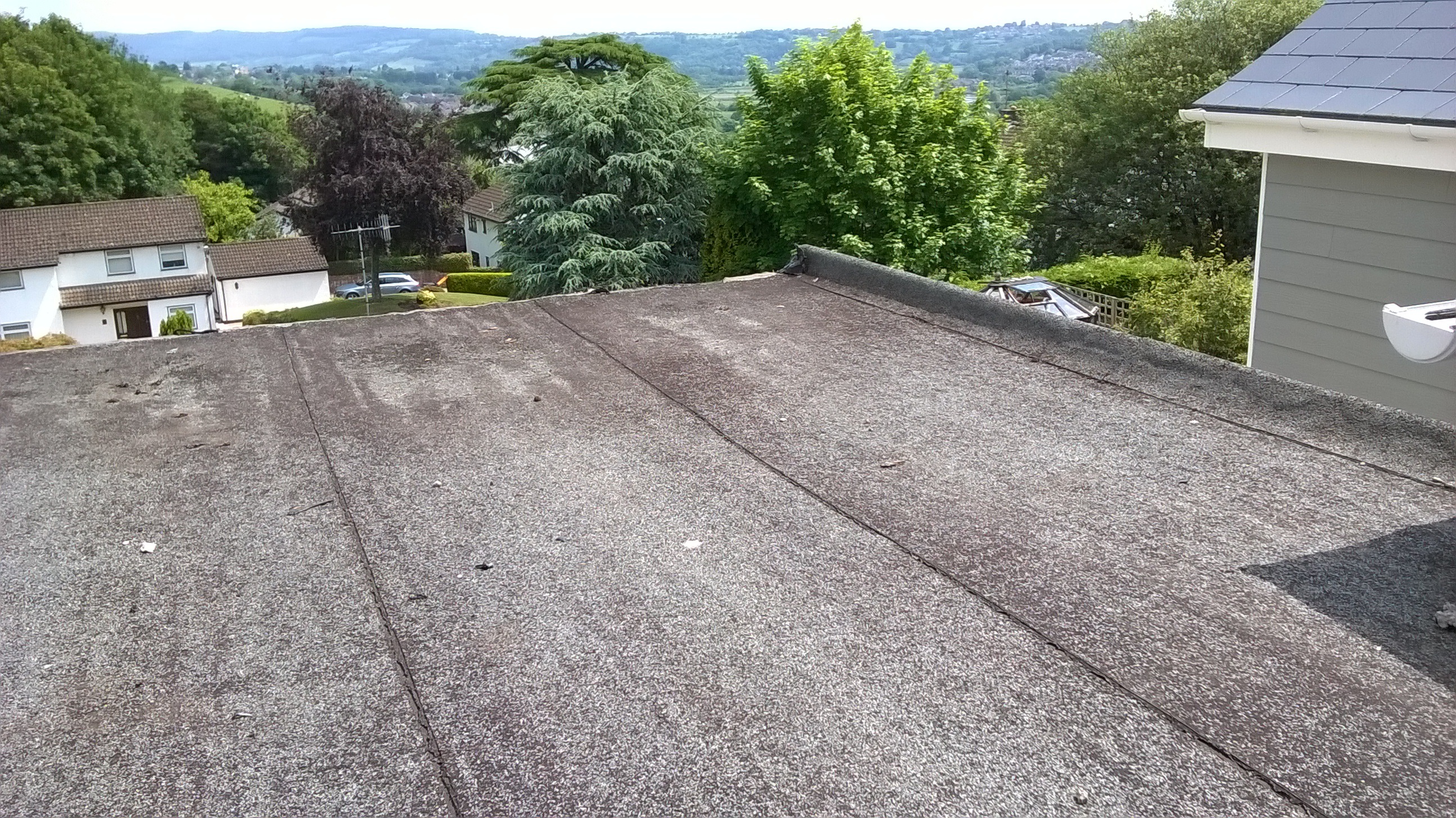 From felt to fibreglass, Before work.