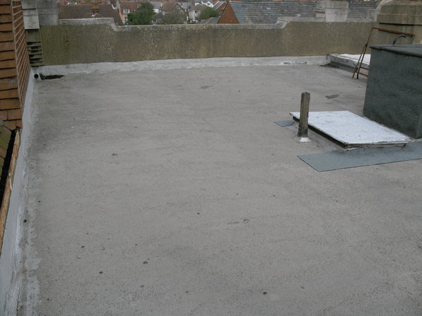 flat roof