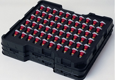 transit trays for transporting goods