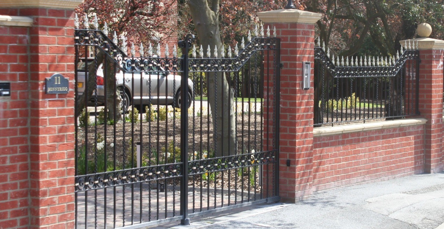 Prepare to install the swing gate