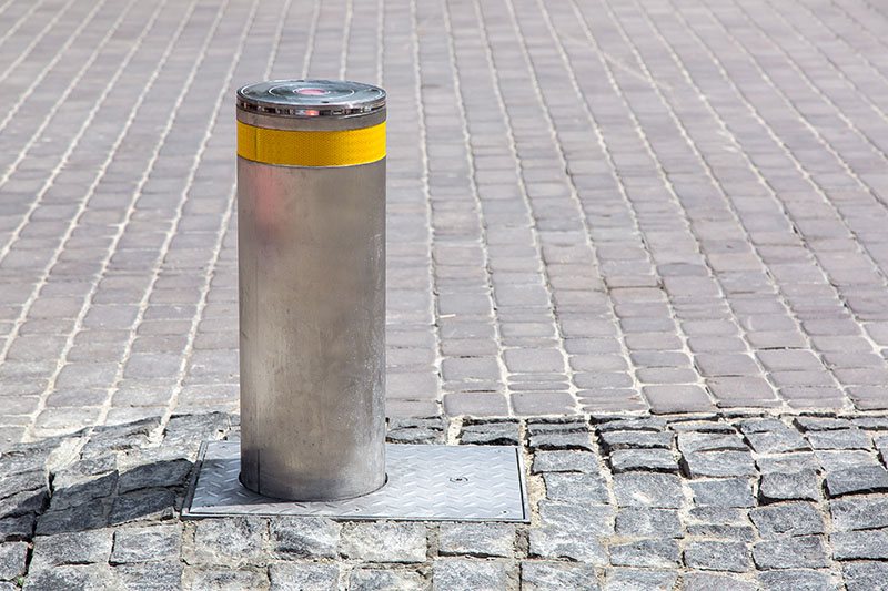 electric security bollards