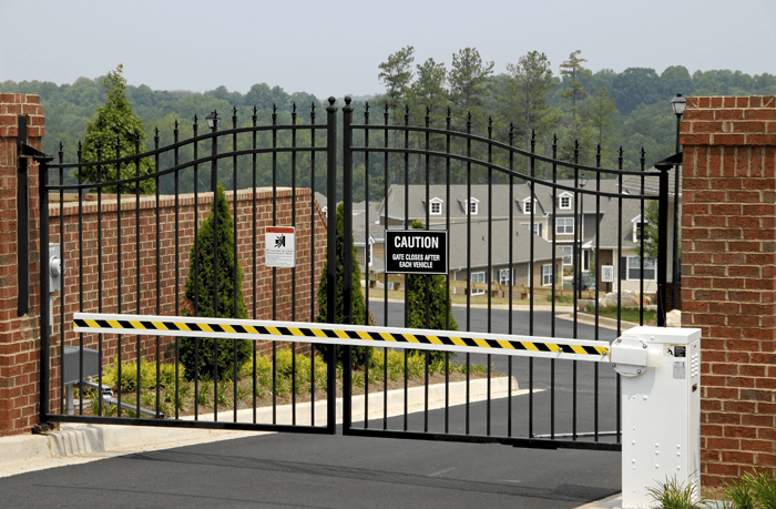 Gate installation