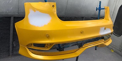 Chipped Paint Repair Thorne, Doncaster, South Yorkshire - respraying over a car body panel