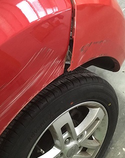 common causes of car Scuffs and Scrapes