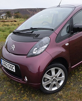 citroen c-zero electric car