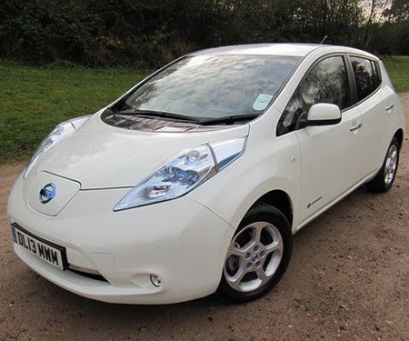 nissan leaf electric car