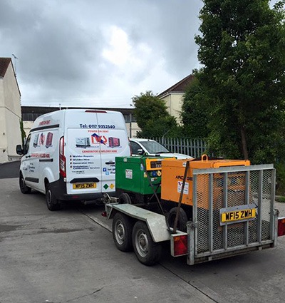 EVENTS GENERATORS RENTAL Bristol, Gloucestershire, Swindon, Bath and Cardiff