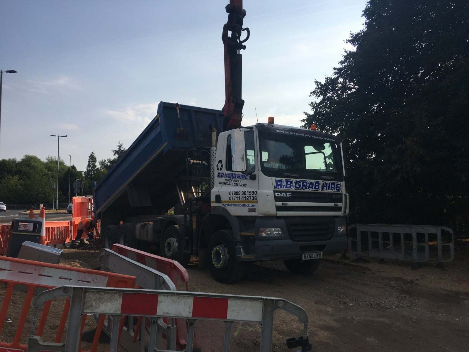 Grab Lorry Hire Andover | Muck Away in Andover