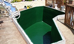 green grp pond lining Swansea