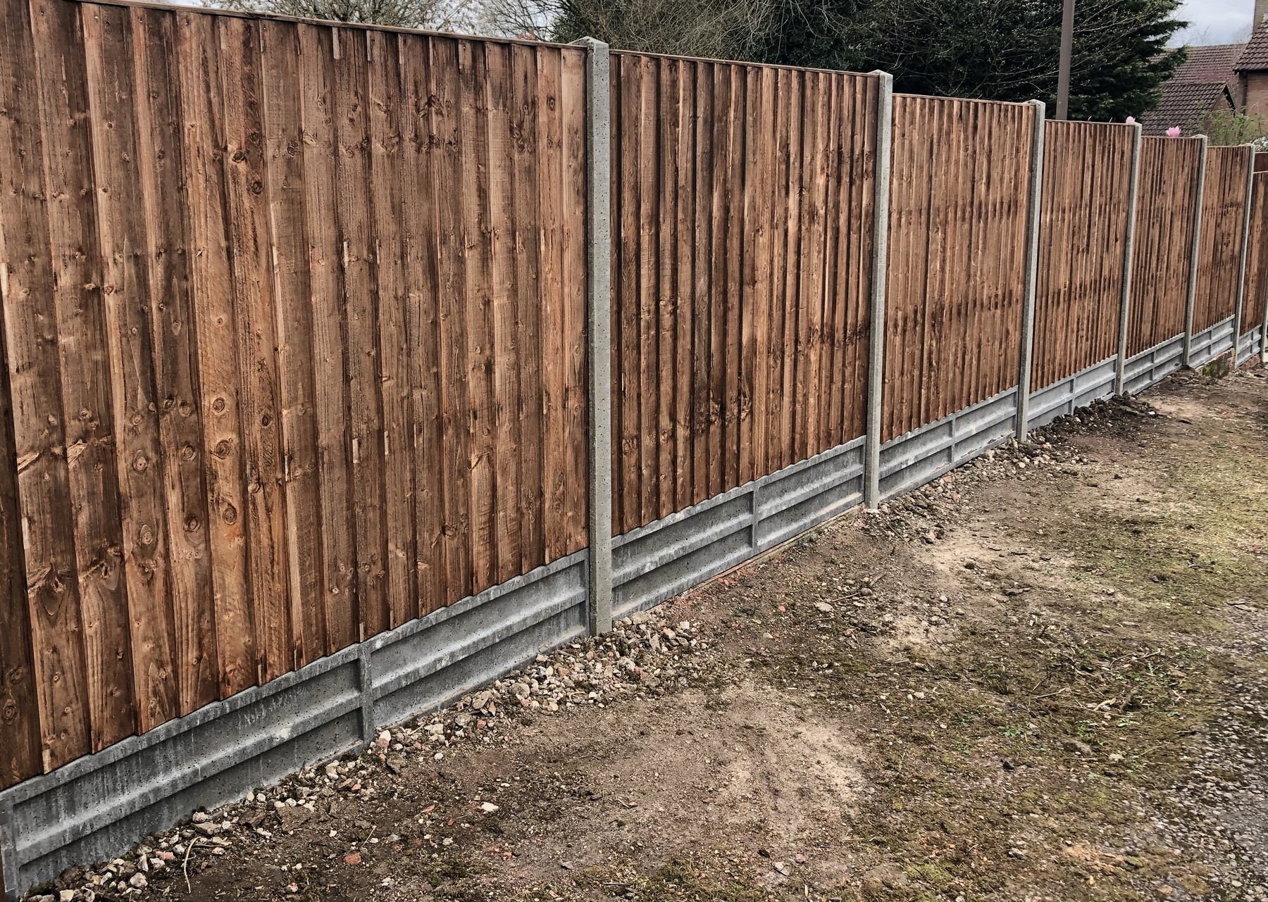 Wooden Garden Fence Maintenance