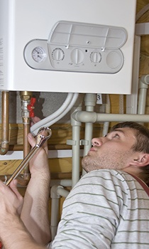 inspecting an electric boiler