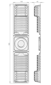 custom transit tray design