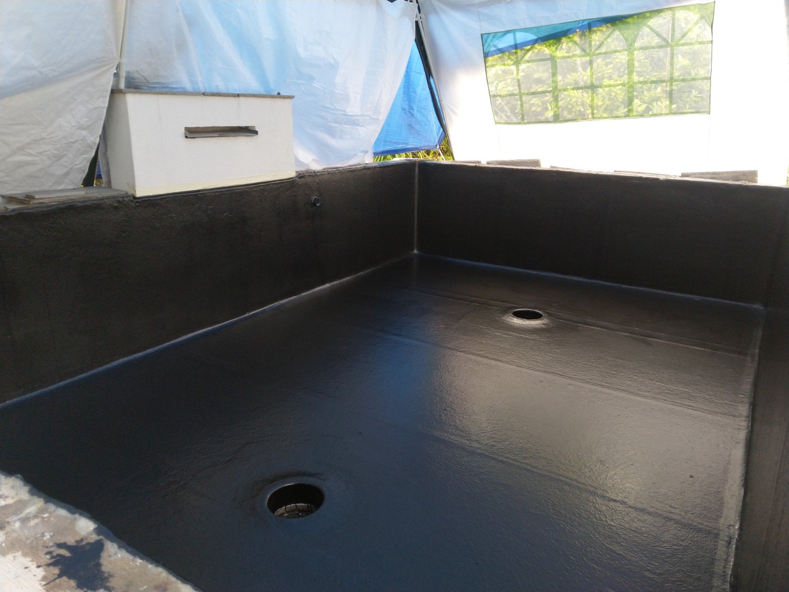 Fibreglass Pond Lining in Caerleon.