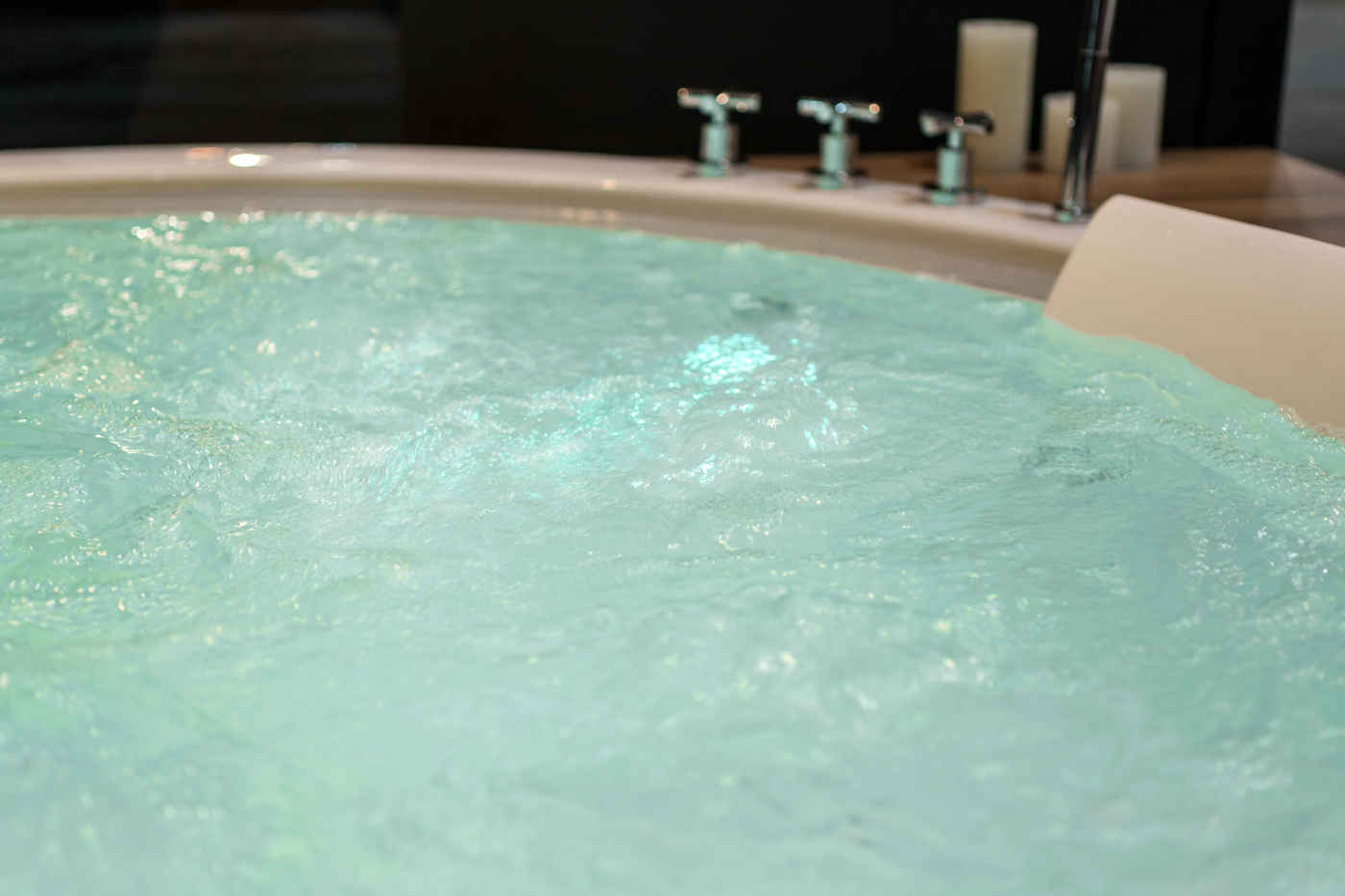 Hot tub water