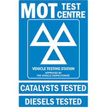 sign of MOT test centre