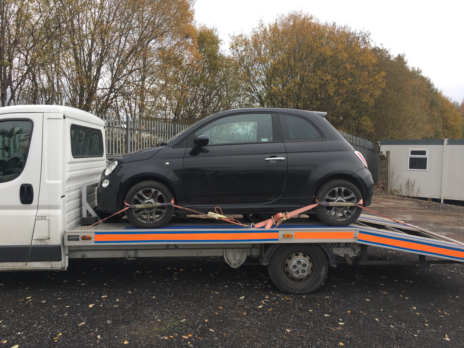 Car collection and delivery of Fiat 500 from st Helens to Colchester (image 2 of 2)