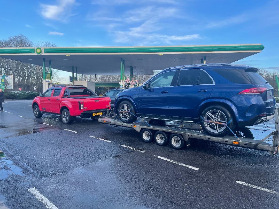 Ford Mondeo Delivery to Preston