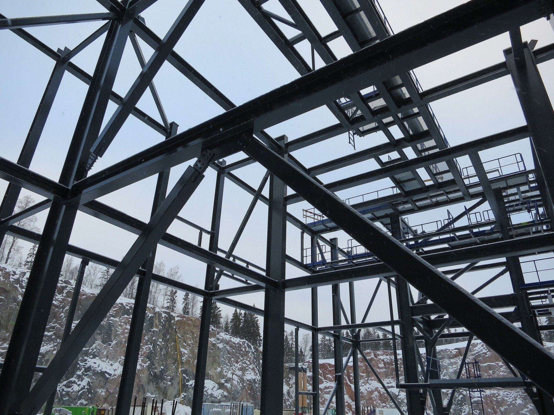 What Is A Steel Frame Building Image