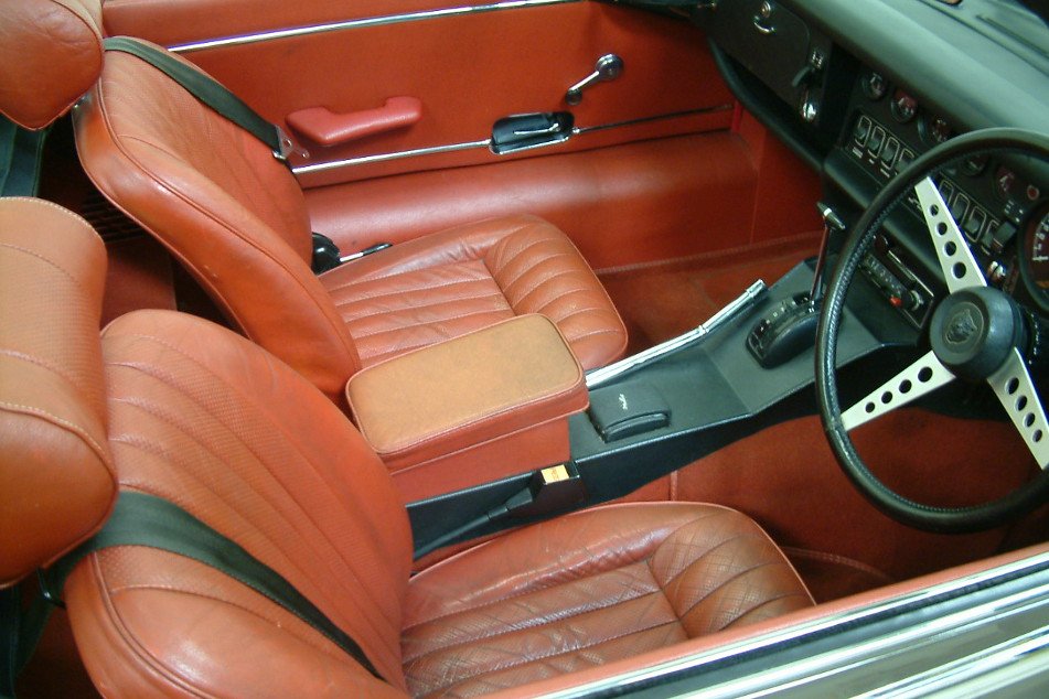 Discolouration - What Are Common Car Upholstery Problems? Classic Car Interior Restoration Leicester, Leicestershire