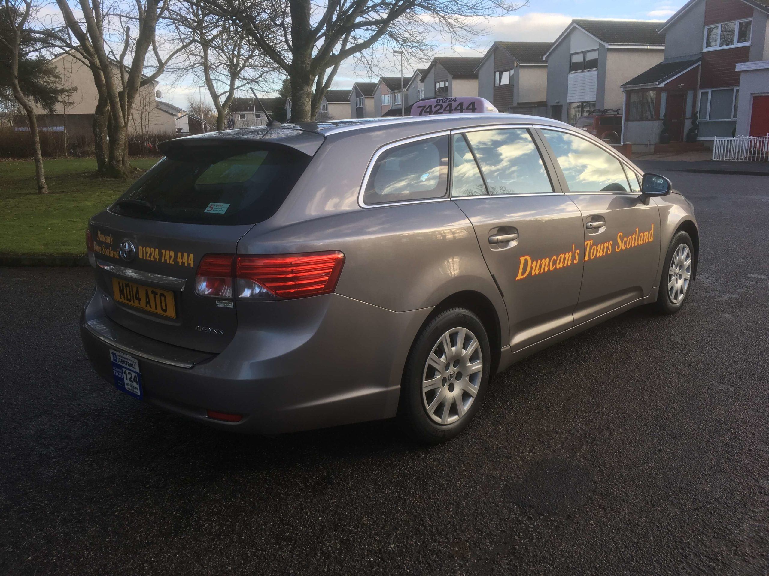 Estate Car Taxi Hire Garlogie and Aberdeenshire