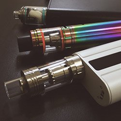 different varieties of e-cigs