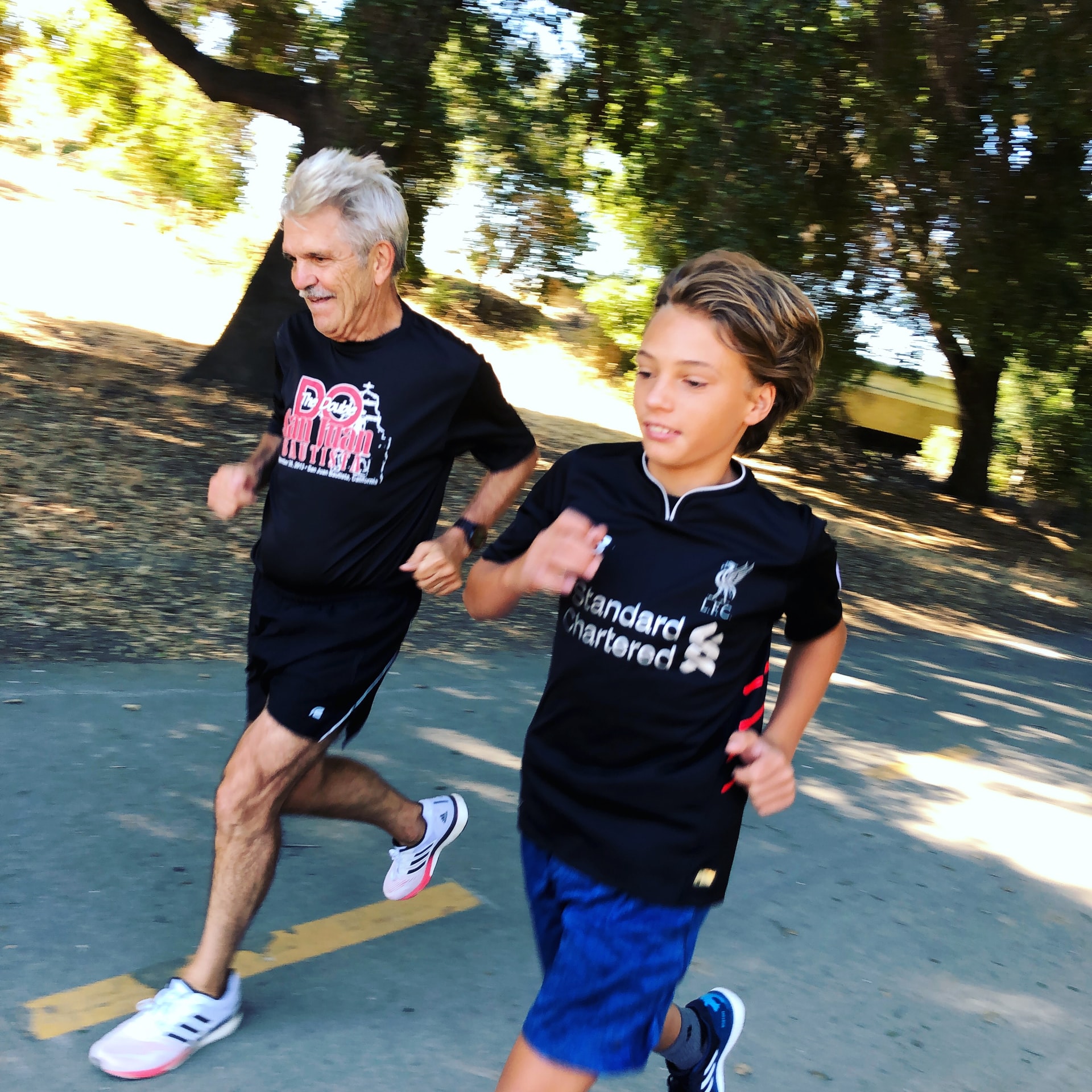 moderate aerobic activity for people over 65 in London