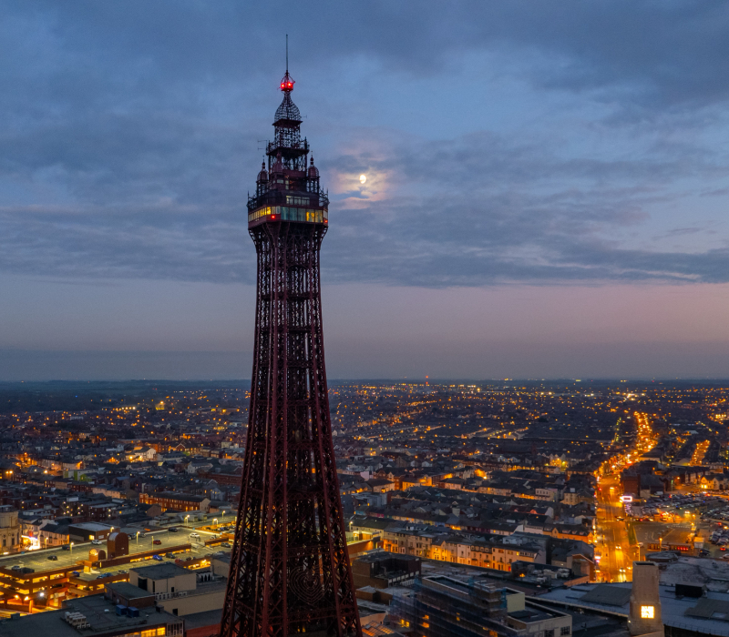 The Blackpool Tower - Famous Blackpool Landmarks