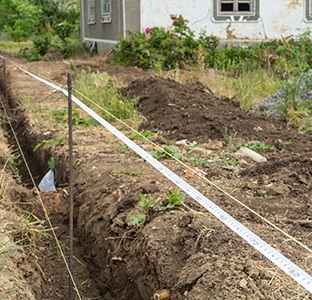 measuring boundary line