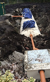 exposed septic system - Lancashire Septic Tank And Drainage Specialists