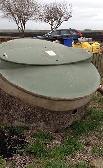 exposed septic tank - Lancashire Septic Tank And Drainage Specialists