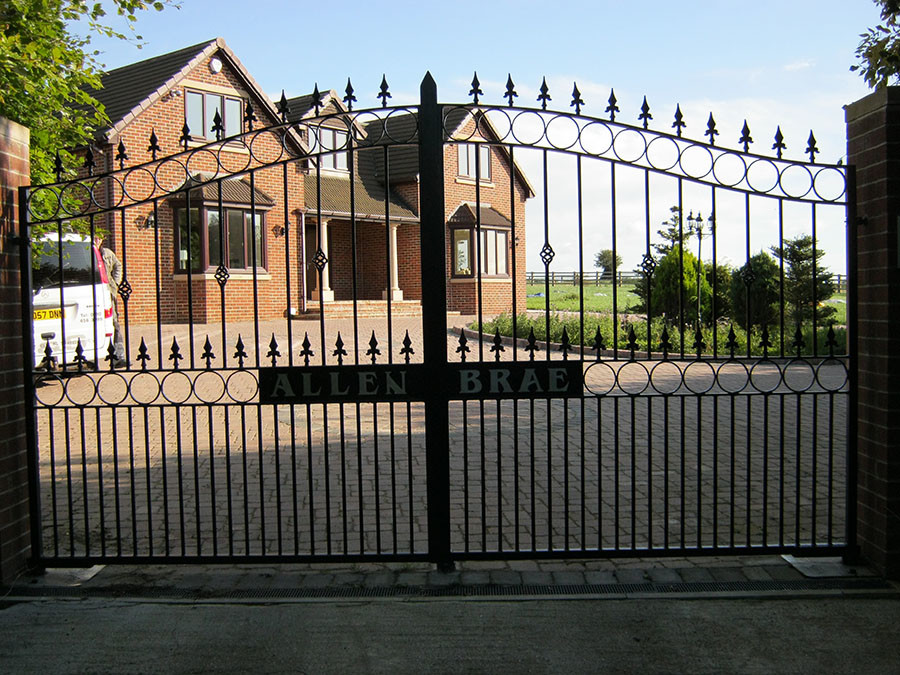 How can electric gates make your home safer