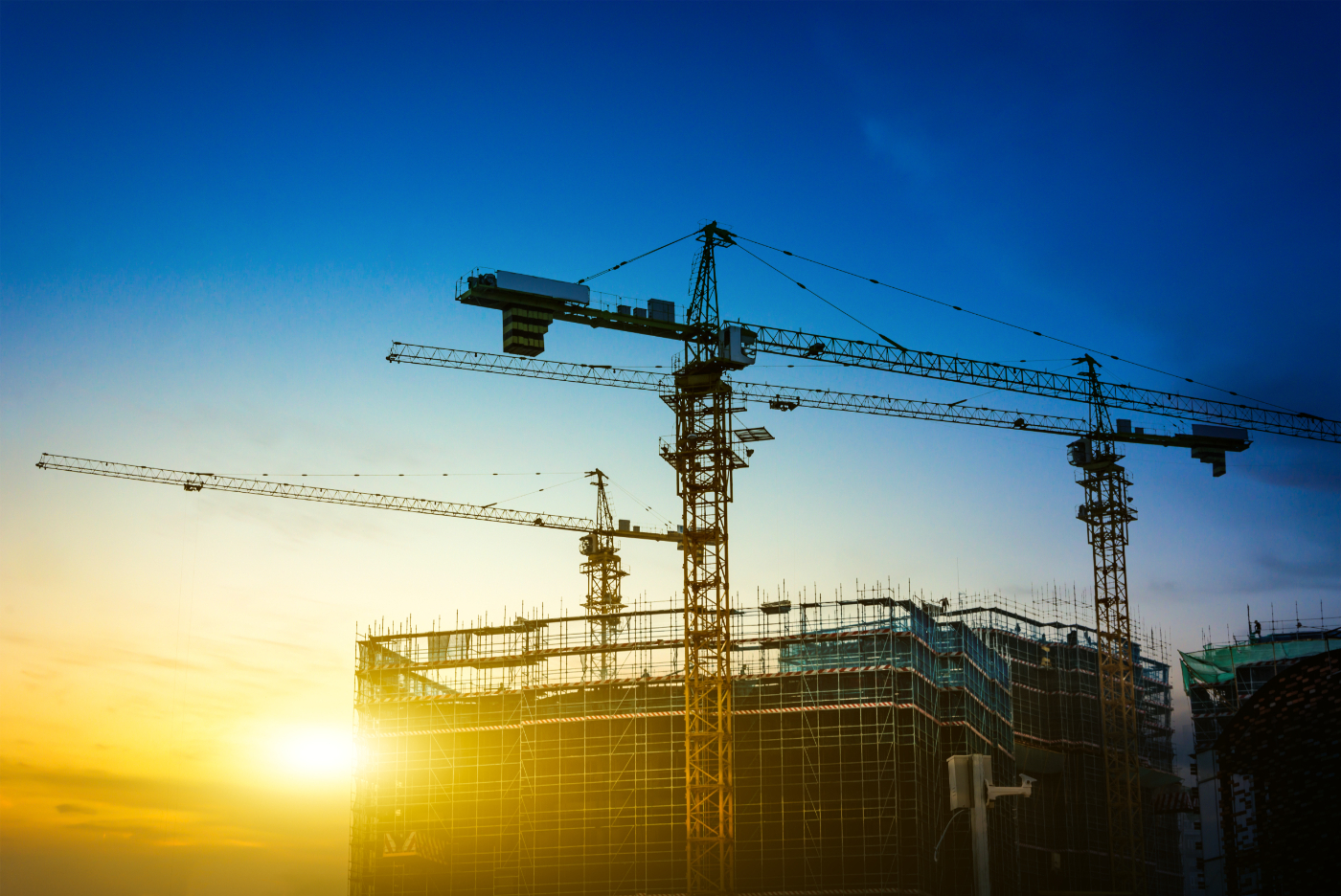 Crane Construction Site - British Standards For Scaffolding
