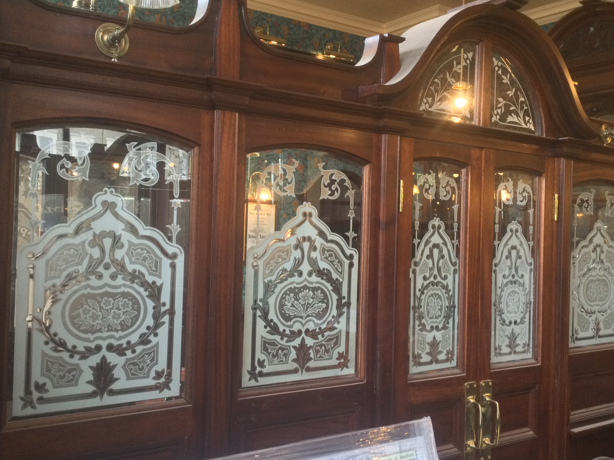 Glass Door Panels Acid Etching Andover