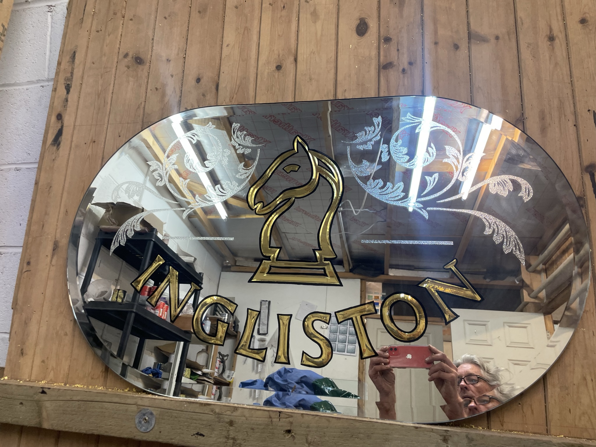 Acid Etched Mirrors Andover