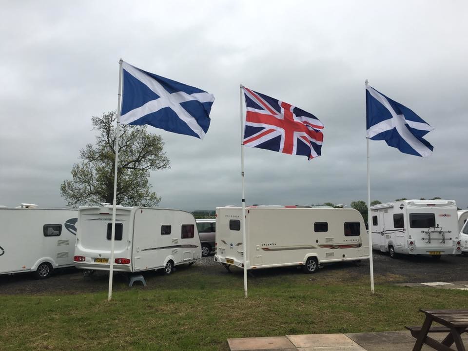Secure caravan storage