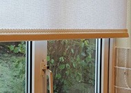 roller blinds installed in kitchen