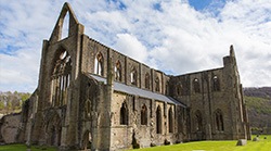 view of tintern abbey