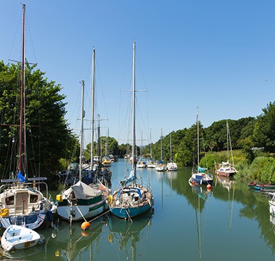 view of lydney docks