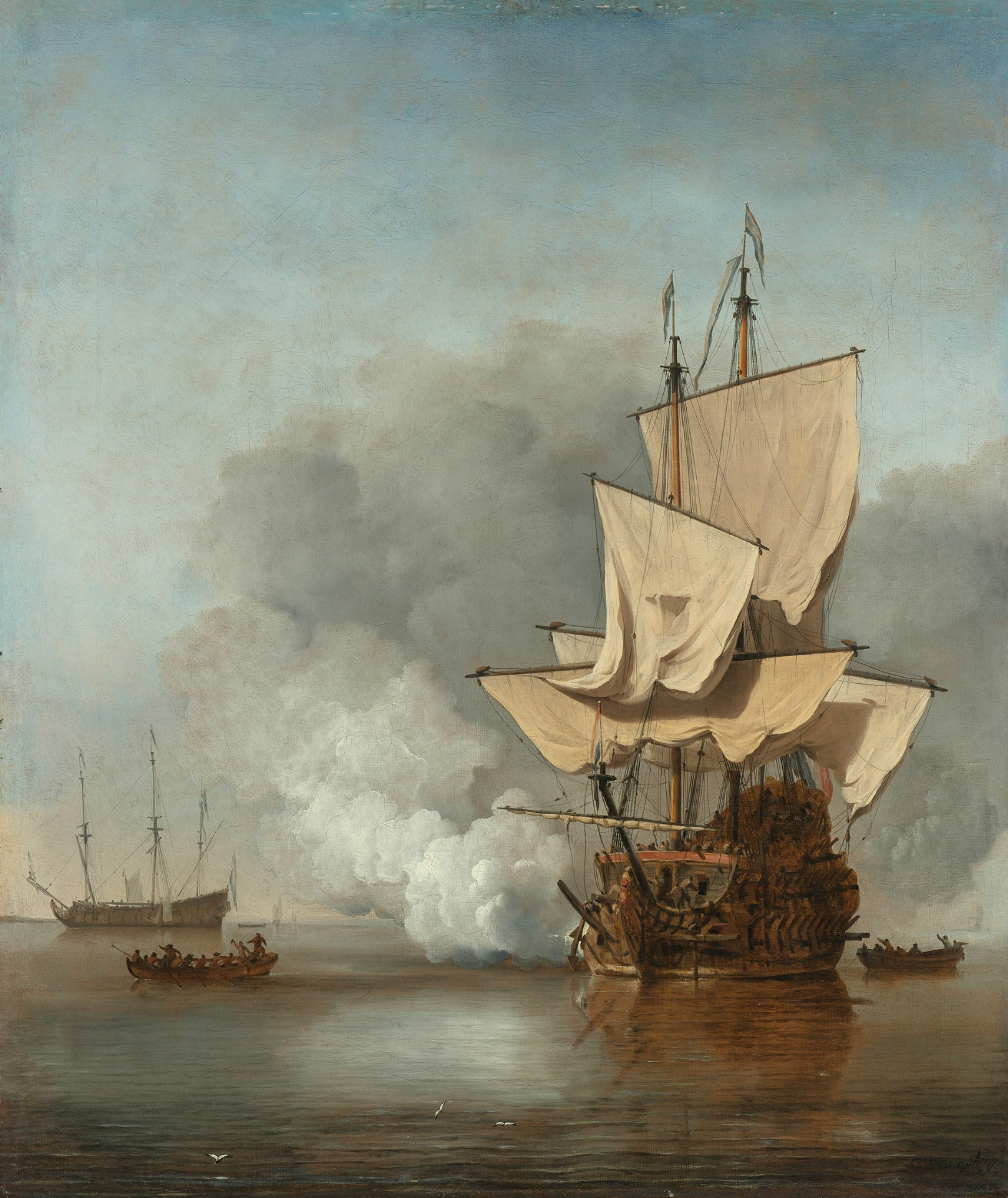 Oil paintings art conservation