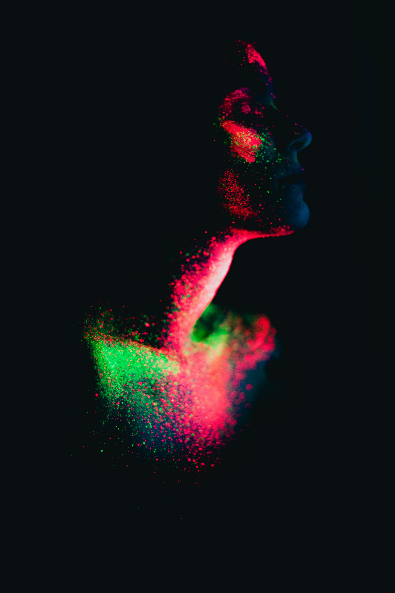 Blacklight or Fluorescent/Luminous Paintings art conservation
