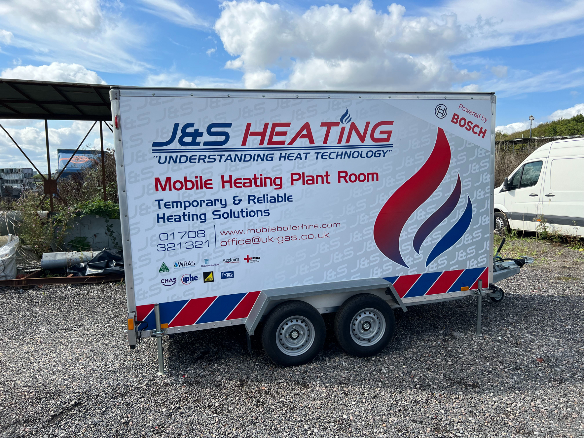 temporary heating and hot water boilers 