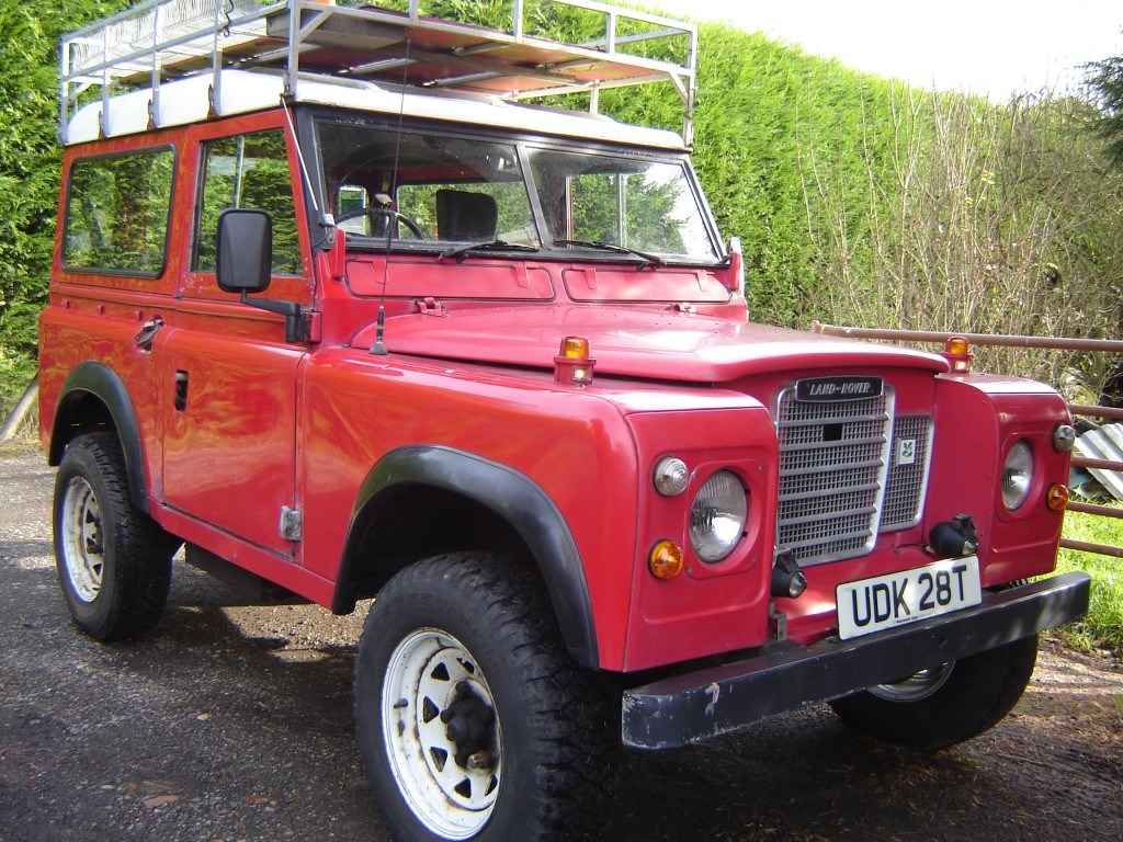 1978 Series 3 with dull red paintwork