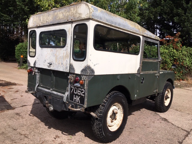 Land Rover Series 1 for sale rear side view