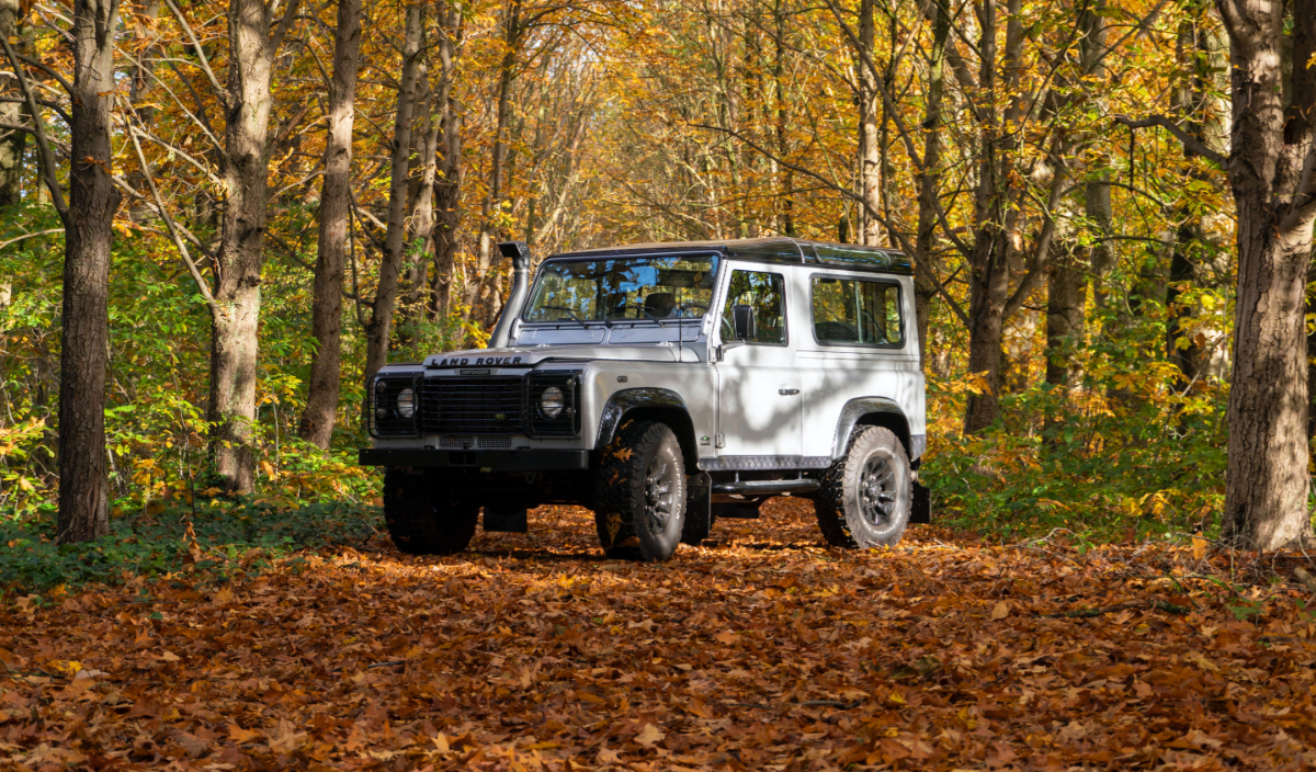 The Land Rover Defender 90