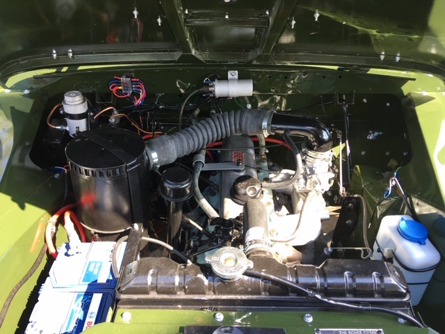 Land Rover 2.25 petrol engine reconditioned
