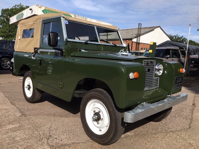 1963 Land Rover Series 2a restored
