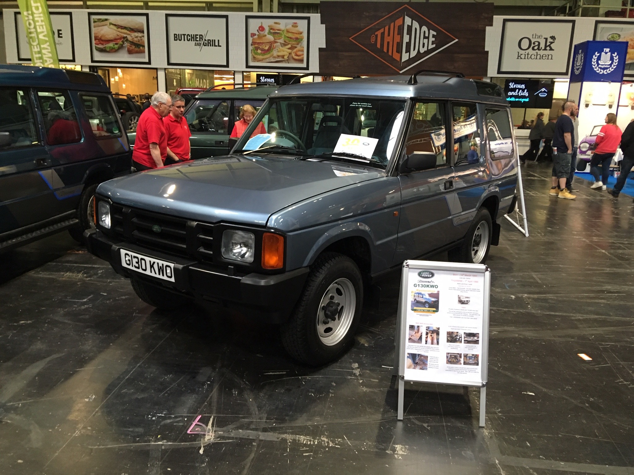 Discovery restoration at NEC
