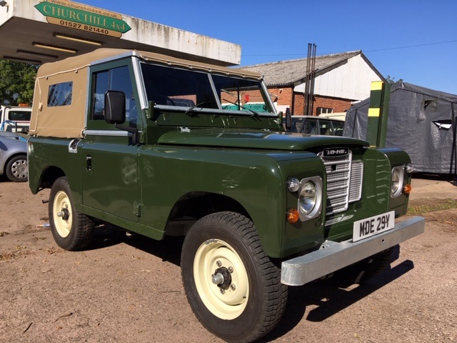 Restored Land Rover Series 3 Soft Top